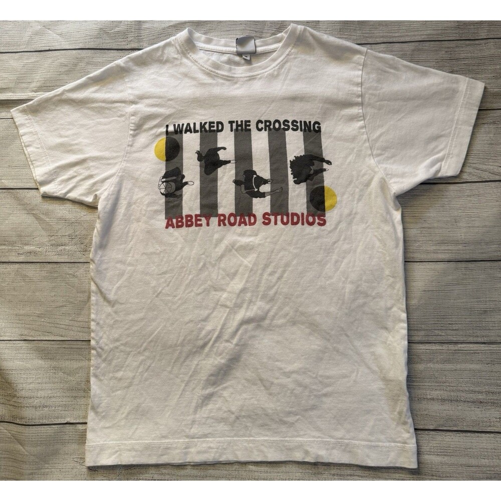 Abbey Road Studios Shirt I Walked The Crossing The Beatles Band Tee medium
